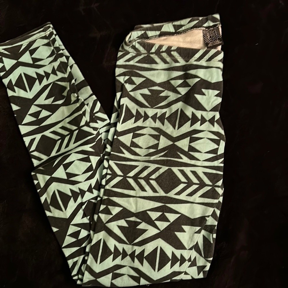 Printed leggings size small